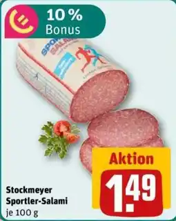 REWE Stockmeyer Sportler-Salami Angebot