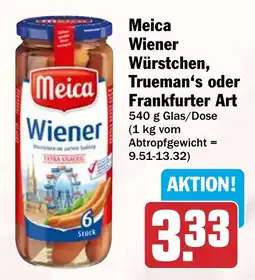 HIT Meica Wiener Würstchen Angebot