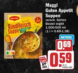 HIT Maggi Guten Appetit Suppen Angebot