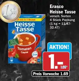 HIT Erasco Heisse Tasse Angebot