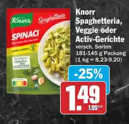 HIT Knorr Spaghetteria Spinaci Angebot