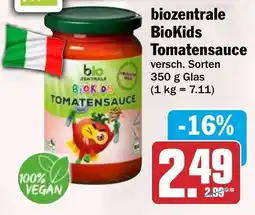 HIT biozentrale BioKids Tomatensauce Angebot