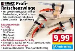 Norma KRAFT Profi-Ratschenzwinge Angebot