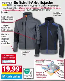 Norma TOPTEX Softshell-Arbeitsjacke Angebot