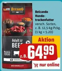 REWE Belcando Hunde-trockenfutter Angebot