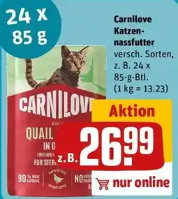 REWE Carnilove Katzen-nassfutter Angebot
