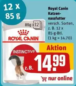 REWE Royal Canin Katzen-nassfutter Angebot