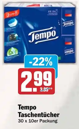 HIT Tempo Taschentücher Angebot