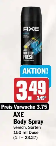 HIT AXE Body Spray Angebot