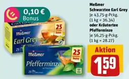 REWE Meßmer Schwarztee Earl Grey Angebot