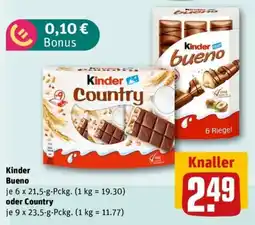 REWE Kinder Bueno Angebot