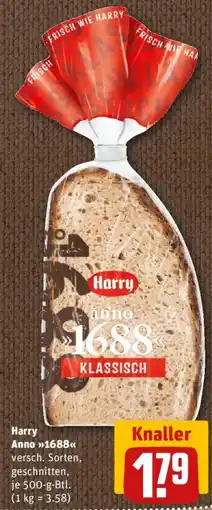 nahkauf Harry anno »1688« Klassisch Angebot