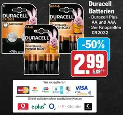 HIT Duracell Batterien Angebot