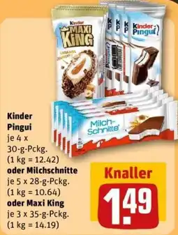 REWE Kinder Pingui Angebot