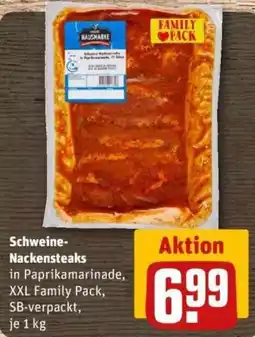 REWE HAUSMARKE Schweine-Nackensteaks Angebot