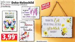 Norma bella casa Deko-Holzschild Angebot
