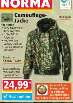 Norma Camouflage-Jacke Angebot