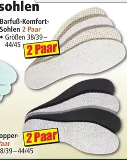 Norma Barfuß-Komfort-Sohlen Angebot