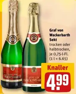 REWE Graf von Wackerbarth Sekt Angebot