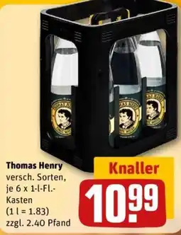 REWE Thomas Henry Angebot