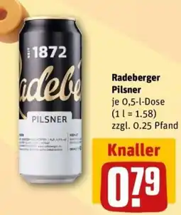 REWE Radeberger Pilsner Angebot
