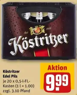 REWE Köstritzer Edel Pils Angebot