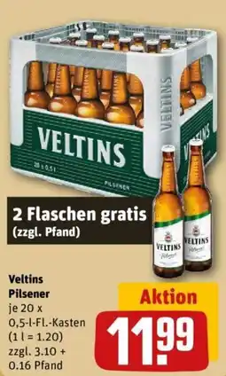 REWE Veltins Pilsener Angebot