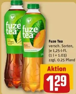 REWE Fuze Tea Angebot