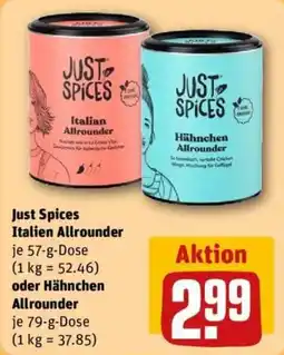 REWE Just Spices Italien Allrounder Angebot