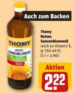 REWE Thomy Reines Sonnenblumenöl Angebot
