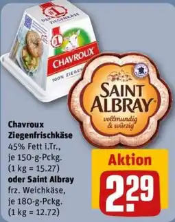 REWE Chavroux Ziegenfrischkäse Angebot