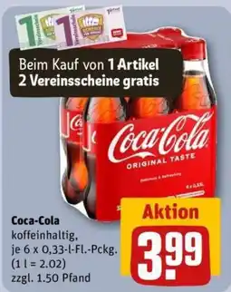 REWE Coca-Cola Angebot