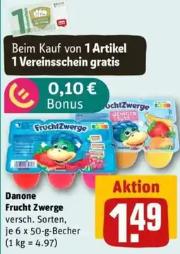 REWE Danone Frucht Zwerge Angebot