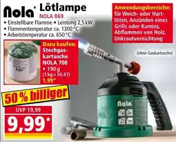 Norma Nola Lötlampe Angebot