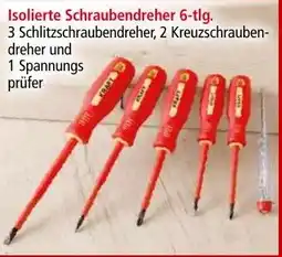 Norma Isolierte Schraubendreher 6-tlg. Angebot