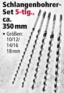 Norma Schlangenbohrer-Set Angebot
