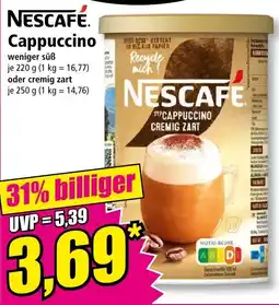 Norma NESCAFÉ Cappuccino Angebot