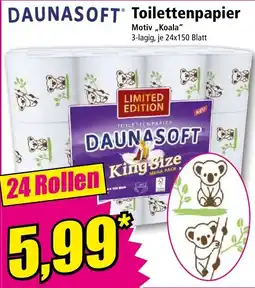 Norma DAUNASOFT Toilettenpapier Angebot