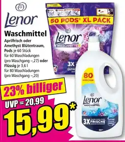 Norma Lenor Waschmittel Angebot