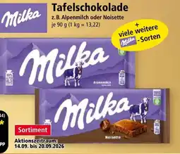 Norma Milka Tafelschokolade Angebot