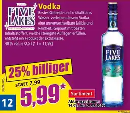 Norma Five Lakes Vodka Angebot