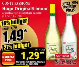 Norma CONTE PASSIONE Hugo Original/Limone Angebot