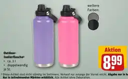 REWE Outdoor-Isolierflasche Angebot