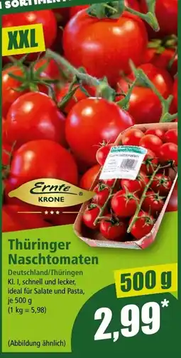 Norma Ernte Krone Thüringer Naschtomaten Angebot