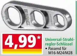Norma Universal-Strahlregler-Schlüssel Angebot