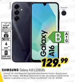 MEDIMAX SAMSUNG Galaxy A16 (128GB) Angebot