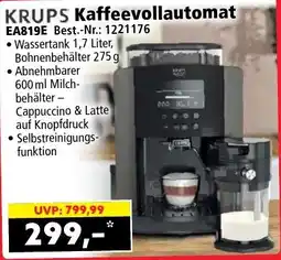 Norma KRUPS Kaffeevollautomat EA819E Angebot