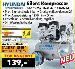 Norma HYUNDAI Silent Kompressor SAC55752 Angebot