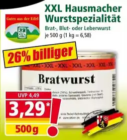 Norma Eife Bratwurst Angebot