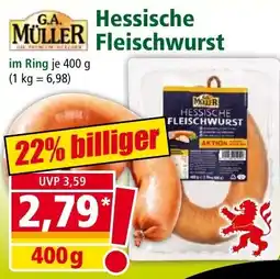 Norma G.A. MÜLLER Hessische Fleischwurst Angebot
